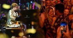 BBC cameras capture Glastonbury proposal during Sir Elton John’s duet with Brandon Flowers, thrilling viewers