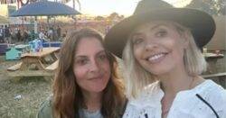Holly Willoughby proves she had a blast at Glastonbury in seriously smiley photo