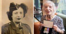 Holocaust survivor turned Army veteran awarded medals on her 100th birthday