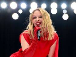 Kylie Minogue gets whole of Wembley Stadium Padaming as she rocks up as Summertime Ball surprise guest