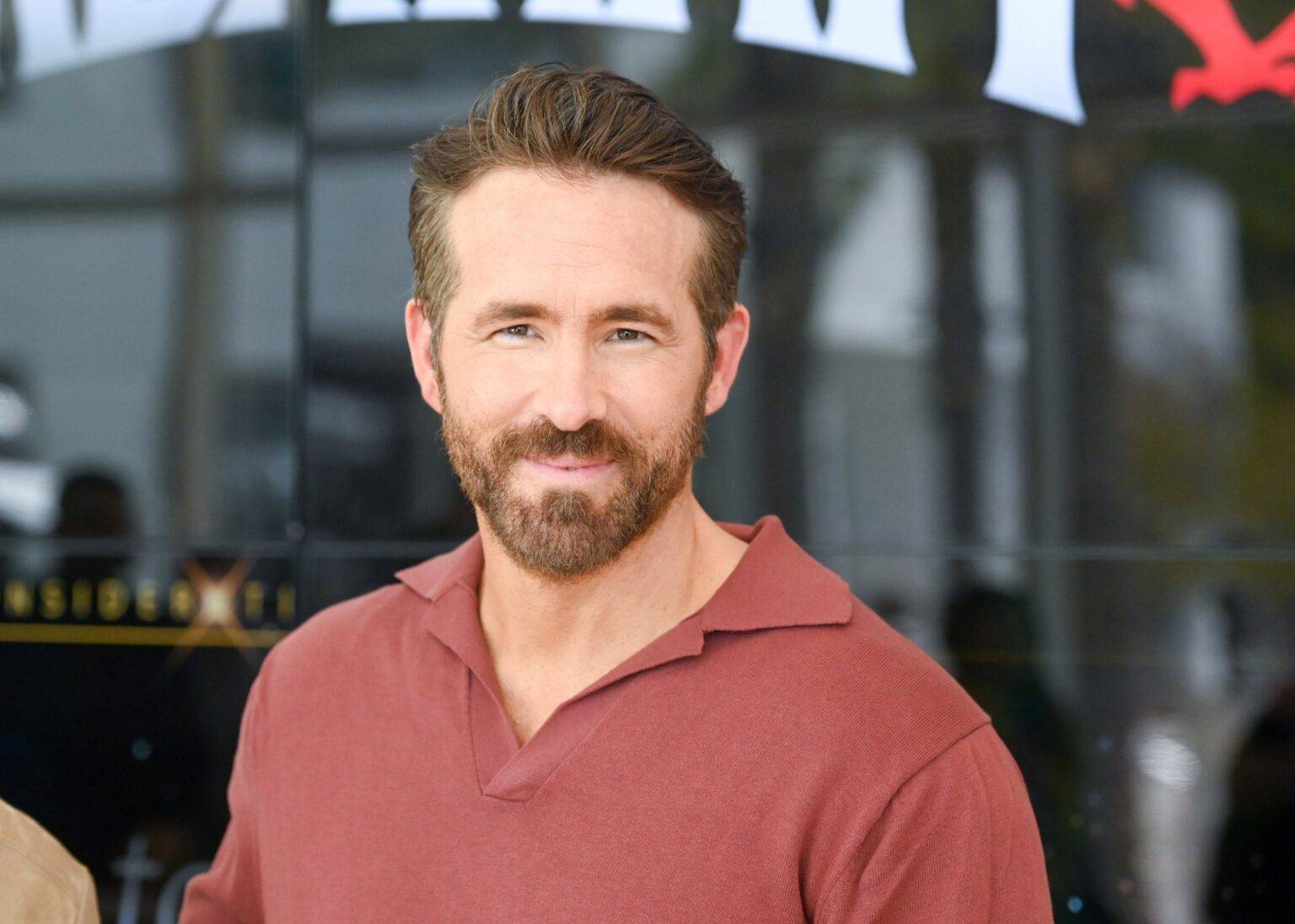 Ryan Reynolds teases Great British Bake Off appearance with very surreal photo outside famous tent