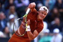 Holger Rune and Casper Ruud are on course for a repeat of last year’s French Open clash