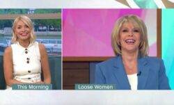 Holly Willoughby forced to speak to Ruth Langsford hours after being branded ‘big mouth’ by Eamonn Holmes