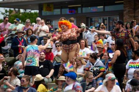 City of just 11,000 people defiantly hosts its first Pride and thousands turn up