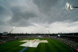 Flood warnings across England after half a month of rain falls in an hour