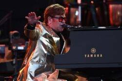 Sir Elton John kicks off blockbuster Glastonbury set with very special message  