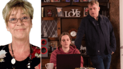 a picture of former coronation street star anne kirkbride as deidre barlow next to an image of amy on her computer with steve watching her eSWOfR - WTX News Breaking News, fashion & Culture from around the World - Daily News Briefings -Finance, Business, Politics & Sports News