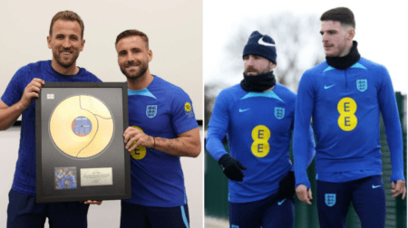 Luke Shaw reveals secret talks with Harry Kane and Declan Rice over Manchester United move