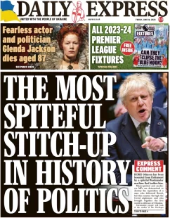 Daily Express – The most spiteful stitch up in history of politics 