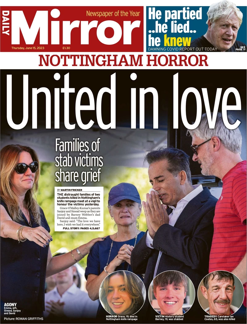 Daily Mirror - United in love