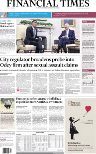 Financial Times – City regulator broadens probe into Odey firm after sexual assault claims 