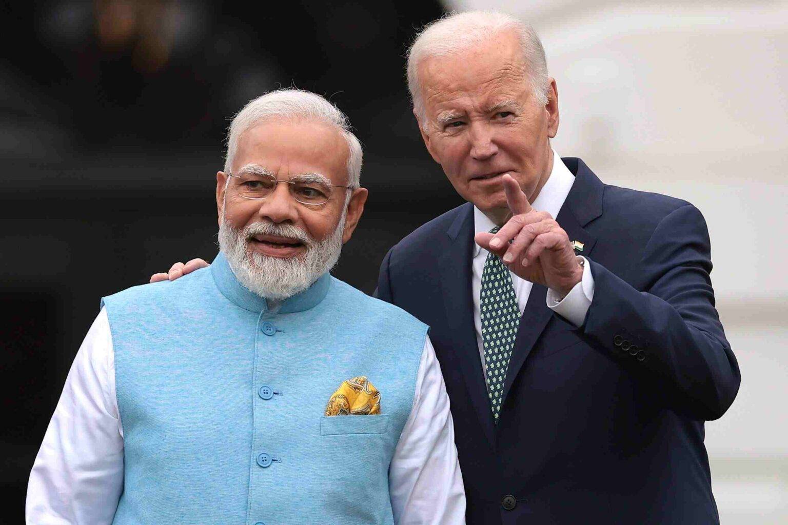 Biden and Modi say US-India ties are closer than ever