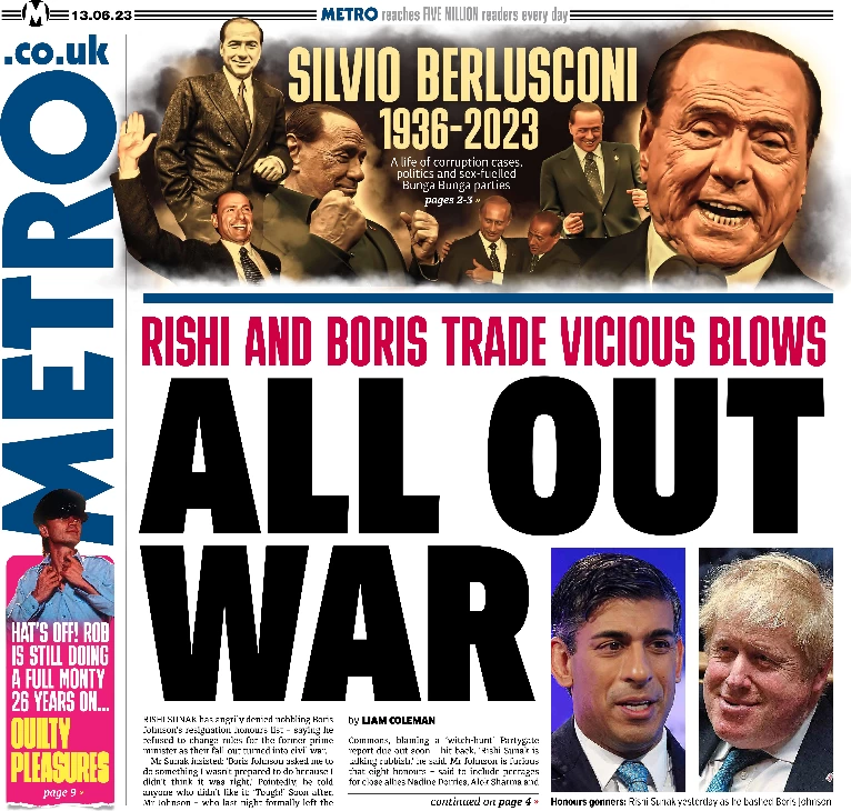 Metro - All out war