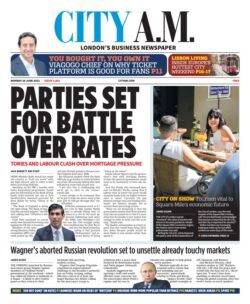 CITY AM – Parties set for battle over rates