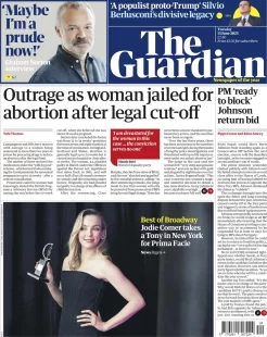 The Guardian – Outrage as woman jailed for abortion after legal cut-off 