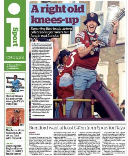 The i Sport – ‘A right old knees-up’