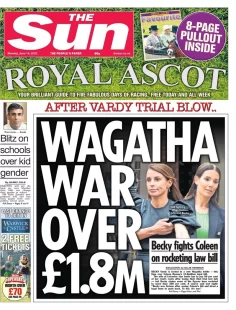 The Sun – Wagatha war over £1.8m 