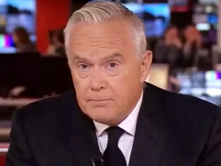 Huw Edwards in hospital as he is named in BBC presenter row