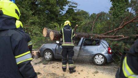 Three people die in Serbia as a second deadly storm rips through the Balkans this week