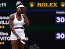 ‘Not fun’: Venus Williams fails to turn back time on day one at Wimbledon