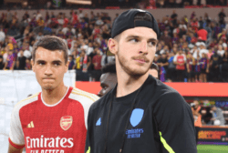 Mikel Arteta explains why Declan Rice missed Arsenal win against Barcelona