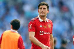 Harry Maguire wants to join a ‘bigger club’ than West Ham with Man Utd asking for £40m for their former captain