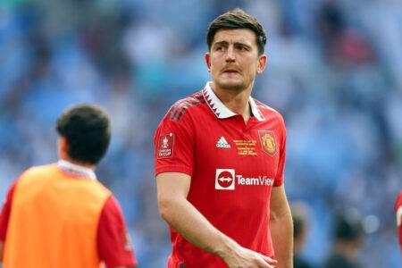 Harry Maguire wants to join a ‘bigger club’ than West Ham with Man Utd asking for £40m for their former captain