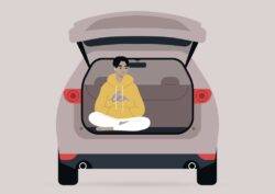 Car yoga could save your back on long drives