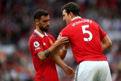 Bruno Fernandes favourite to be next Manchester United captain as Harry Maguire gets stripped of armband