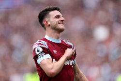 Declan Rice finally set to complete Arsenal move as West Ham sign final paperwork for deal to go through