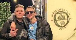 Man United fan gets City crest tattooed on his bum after losing drunken bet