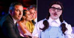 David Walliams looks worlds away from Britain’s Got Talent role as he transforms into Dorothy from Wizard of Oz