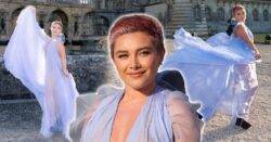 Florence Pugh quite literally bares all at fashion week and we’re obsessed