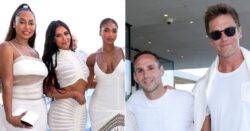 Kim Kardashian ‘super flirty’ with Tom Brady at star-studded party after posing with Kylian Mbappe