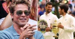 Brad Pitt’s age compared to Wimbledon winner Carlos Alcaraz and runner-up Novak Djokovic combined will blow your mind