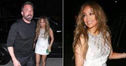 Jennifer Lopez and Ben Affleck dress to impress for first wedding anniversary celebrations in Santa Monica