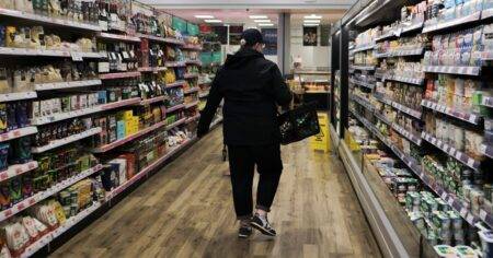 Inflation falls by more than expected to 7.9%