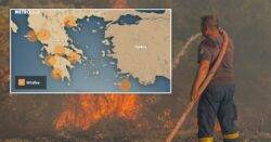 Corfu fire map reveals where blazes are tearing through Greek island