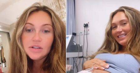 Charlotte Dawson heads to hospital after waters break in her sleep: ‘It’s been a mad 24 hours’