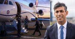 Rishi says using private jets is the ‘most efficient use of my time’