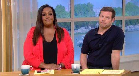 Alison Hammond has perfect response to backhanded compliment after shutting down rumours of strained relationship with Dermot O’Leary