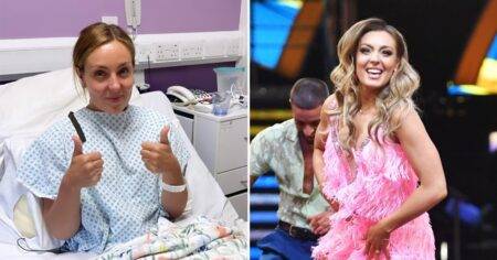 Strictly’s Amy Dowden feeling ‘groggy and drowsy’ after undergoing procedure amid breast cancer journey