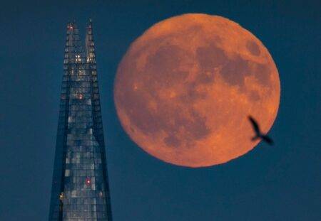 Awesome pictures capture July’s supermoon glowing around the world