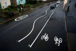 Town’s ‘wiggly road’ markings that sparked a conga protest could be axed