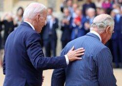 Buckingham Palace responds to claims Biden ‘breached royal protocol’