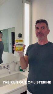 Simon Cowell baffles us all with passionate plea as he despairs over… Listerine?