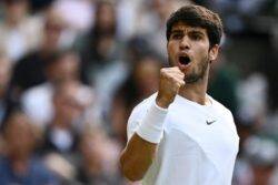 Carlos Alcaraz books Wimbledon semi-final spot after battle of childhood friends