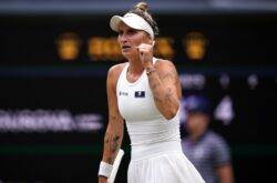 Marketa Vondrousova wins historic Wimbledon final to become first unseeded champion