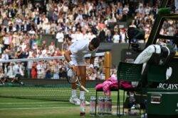 Novak Djokovic hit with fine for smashing racket during Wimbledon final defeat to Carlos Alcaraz
