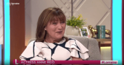 Lorraine viewers spot Anne Reid’s awkward reaction after host breaks promise: ‘If looks could kill’